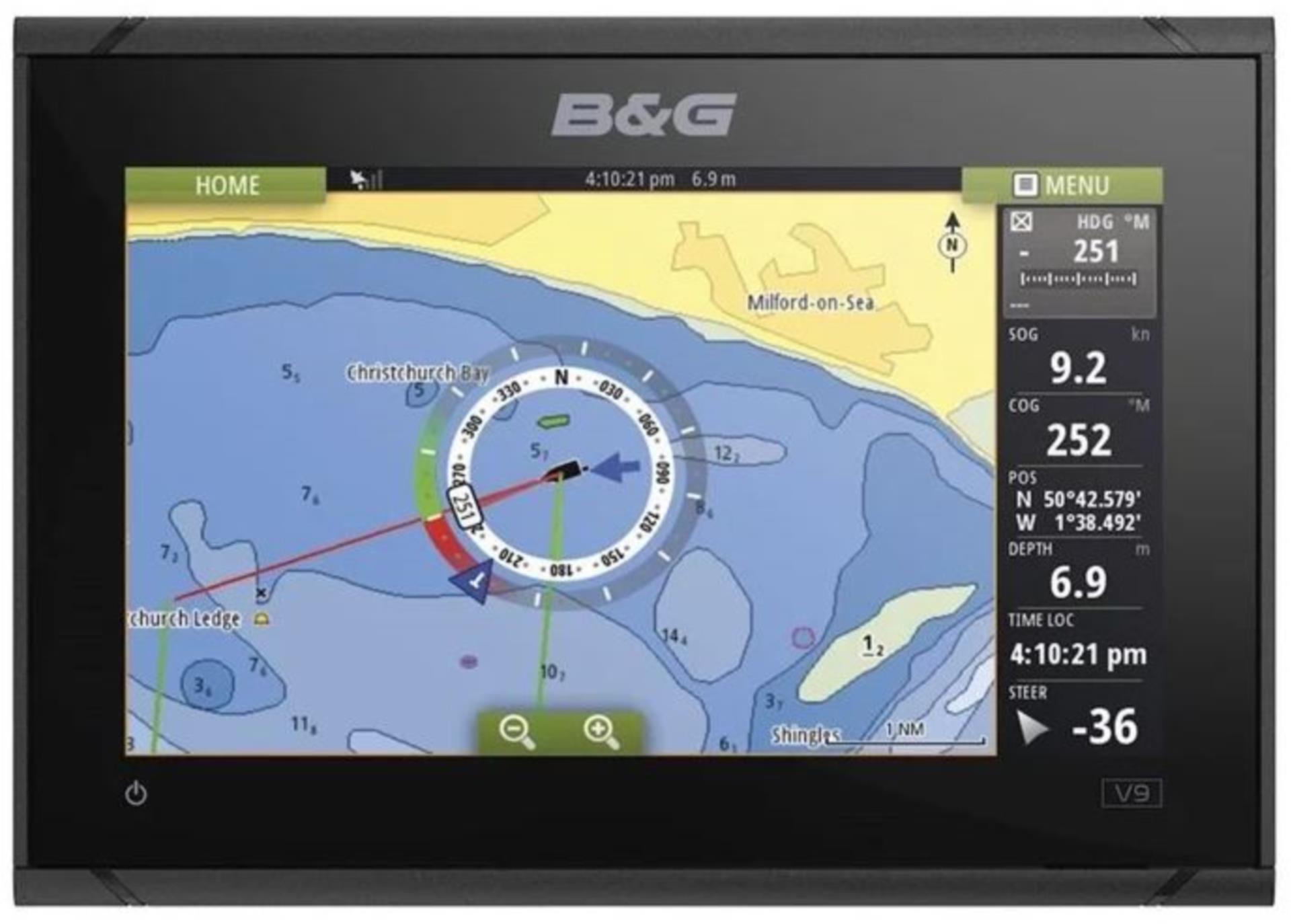 B&G Vulcan 9 Touchscreen Kartenplotter