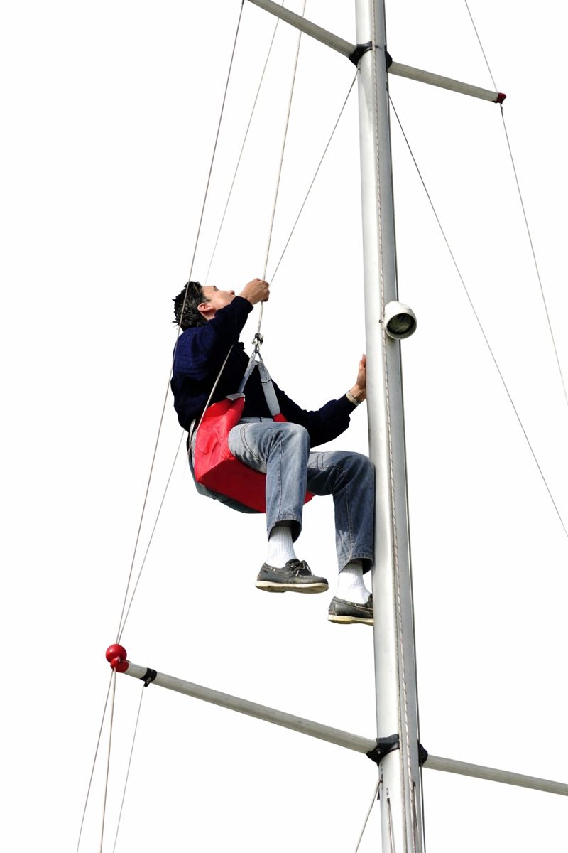 Osculati Bootsmannstuhl geschlossenes Rückenteil