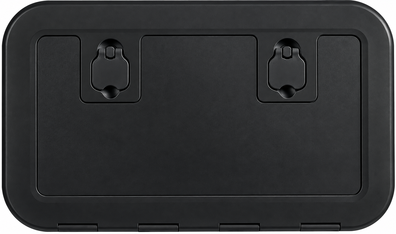 Osculati Inspektionsluke Luran schwarz, 380 x 280 mm