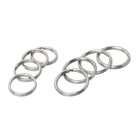 Lindemann Schlüsselring 10er Pack, 16 mmØ