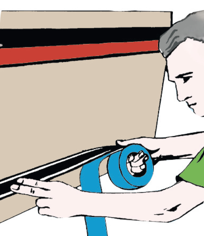 Osculati Zierstreifen schwarz, 15 mm x 10 Meter Osculati Zierstreifen schwarz, 15 mm x 10 Meter