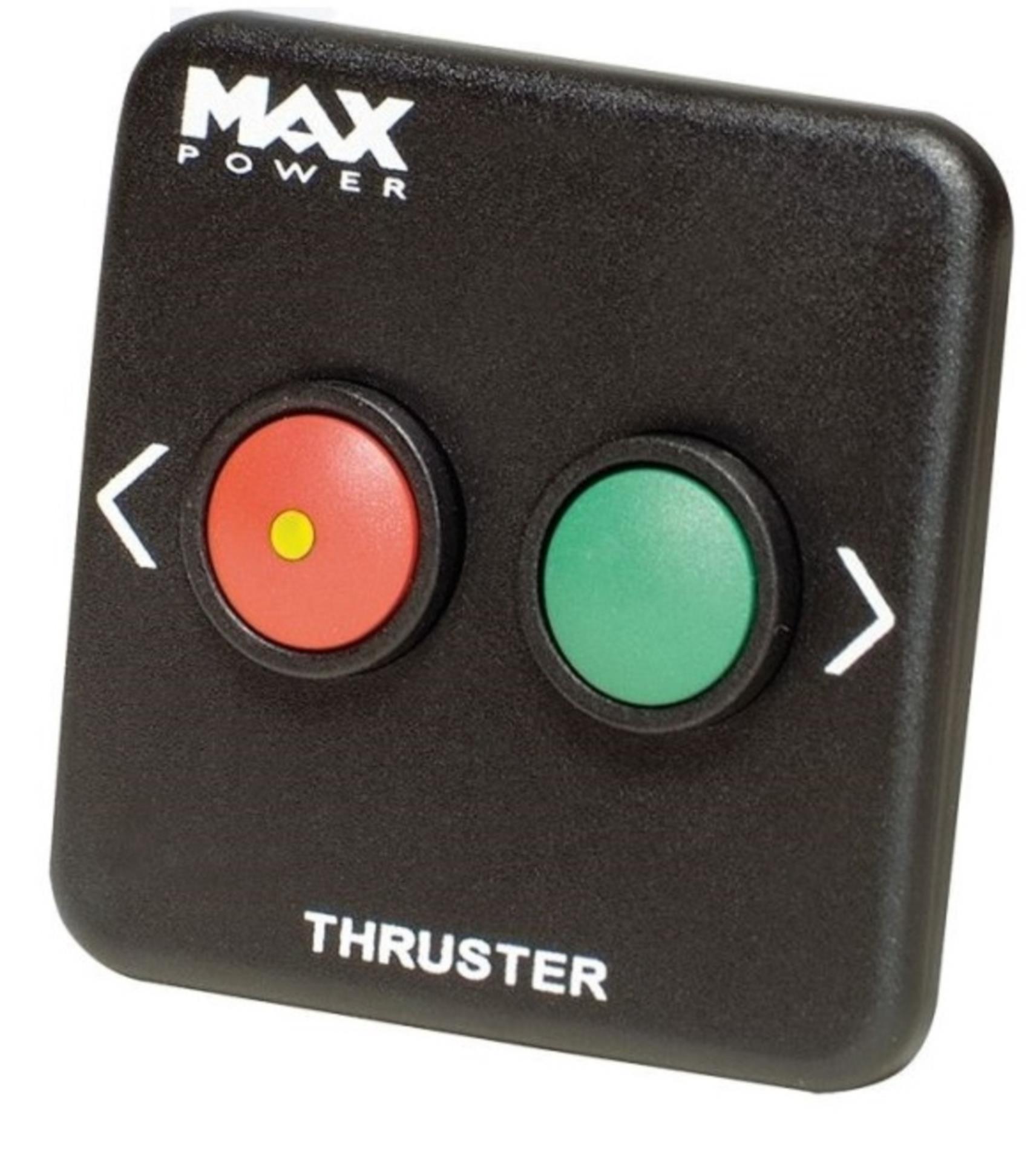 Max Power Taster Bedienpanel für Tunnelstrahler, schwarz 