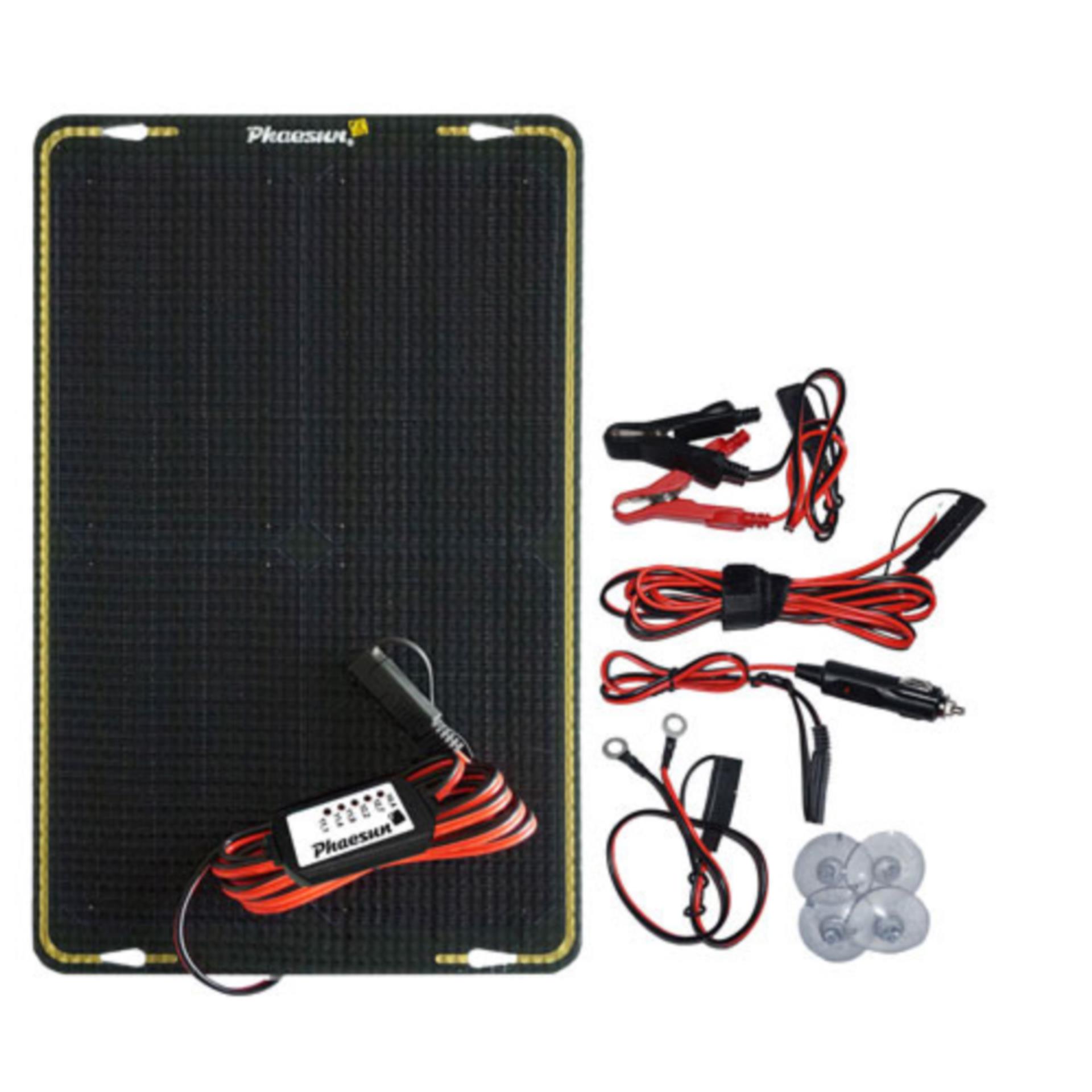 Phaesun Modul Kit un Trickle 12 Watt, 12 V Ladeerhaltung