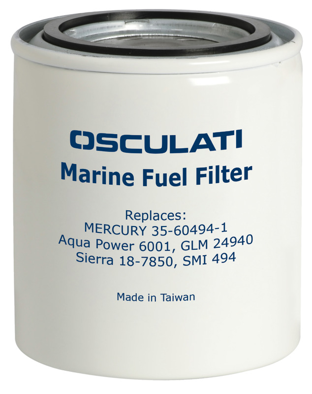 Osculati Benzin- / Diesel Ersatzfilter 10 Mikron