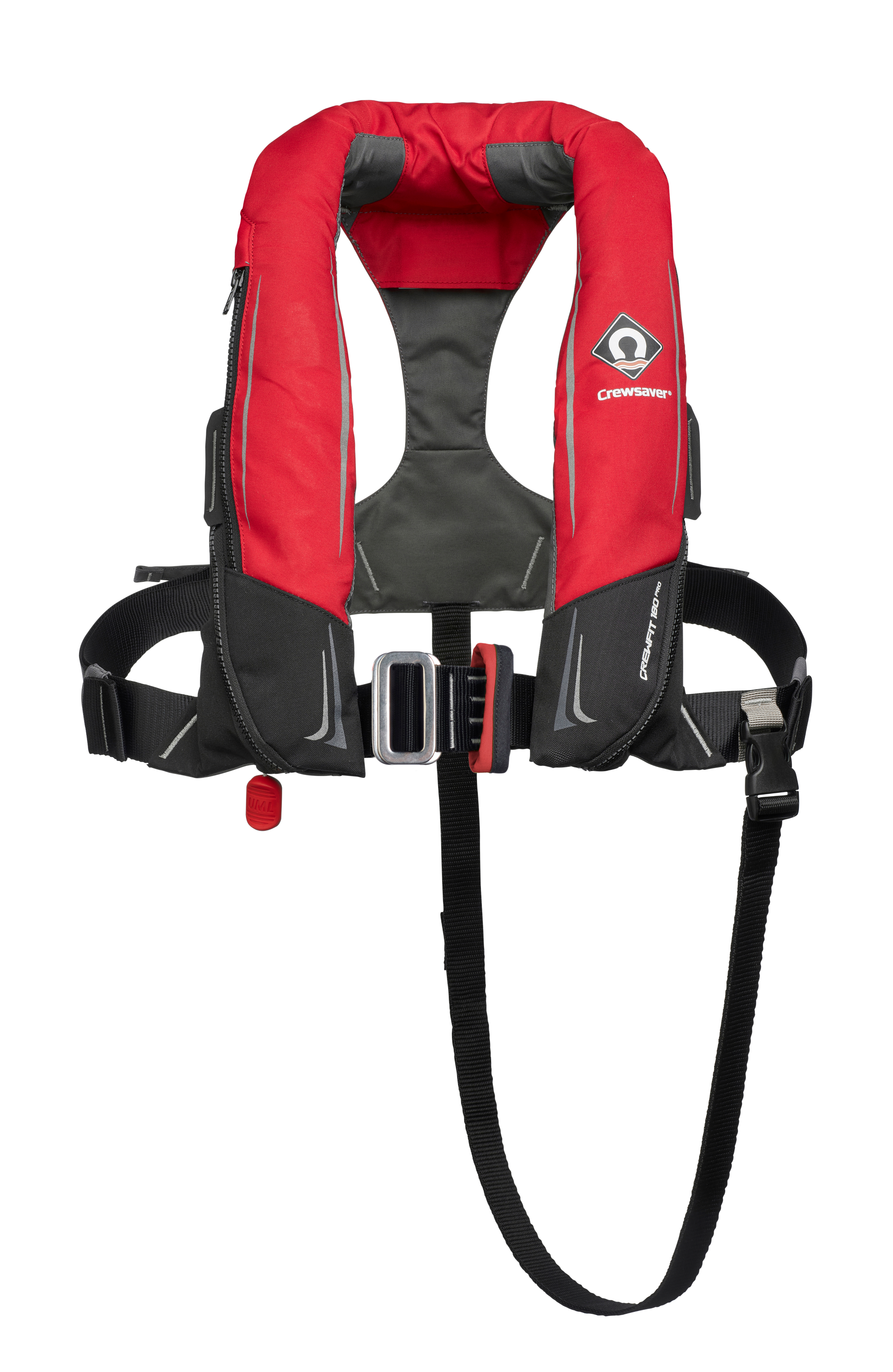 Crewsaver CrewFit 180N Pro Automatic, rot mit Harness