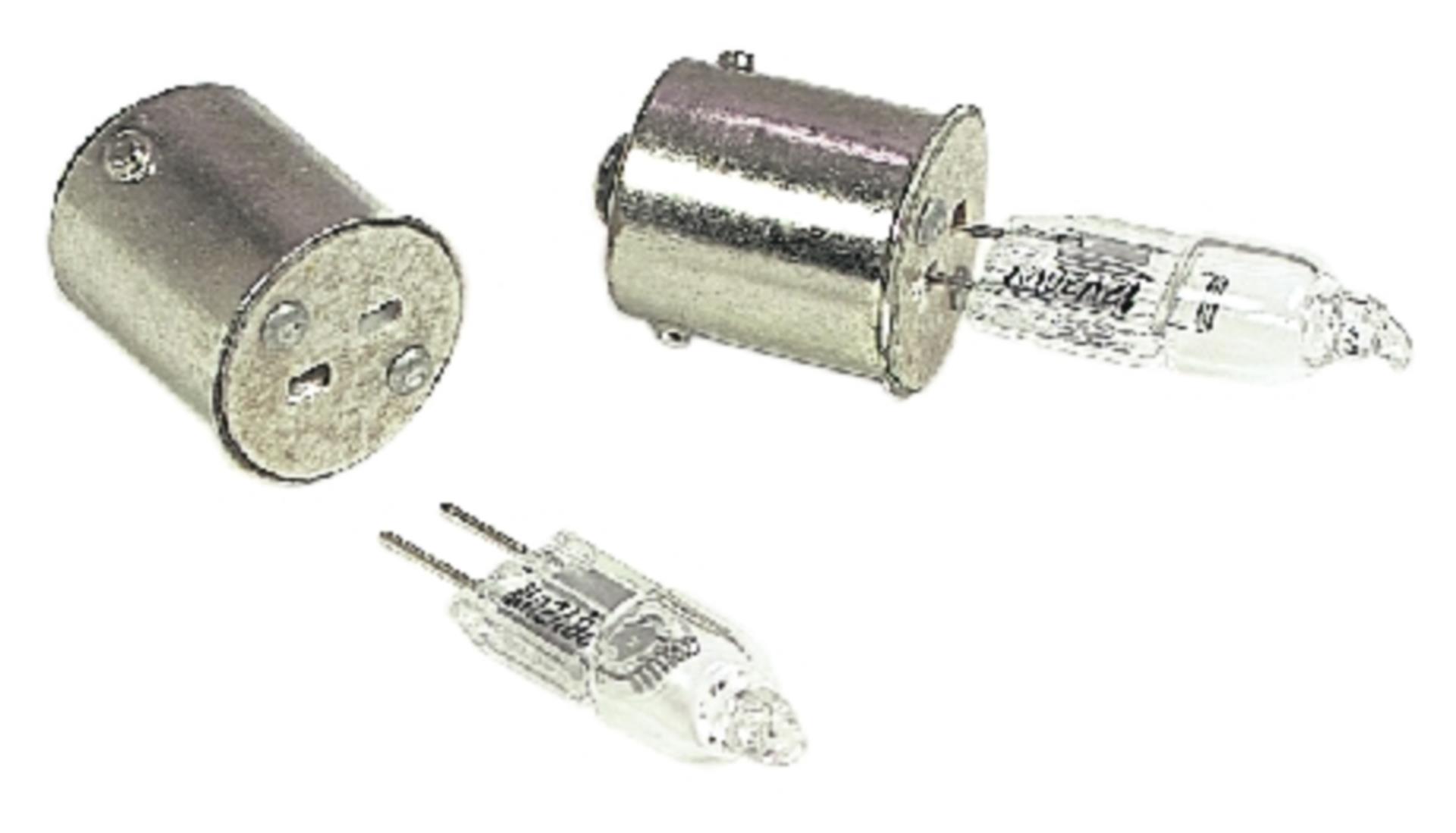 Talamex Halogenlampensockel, Ba15s, 1 Fußkontakt