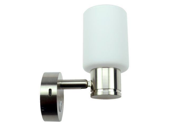 Talamex LED-Wandleuchte Girare 10 - 30 V, 3000K dimmbar und mit usb-c