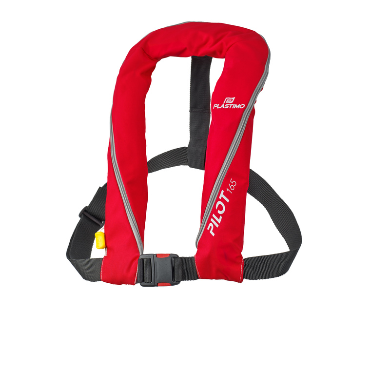 Plastimo Rettungsweste New Pilot 165 N automatisch ohne D-Ring, rot