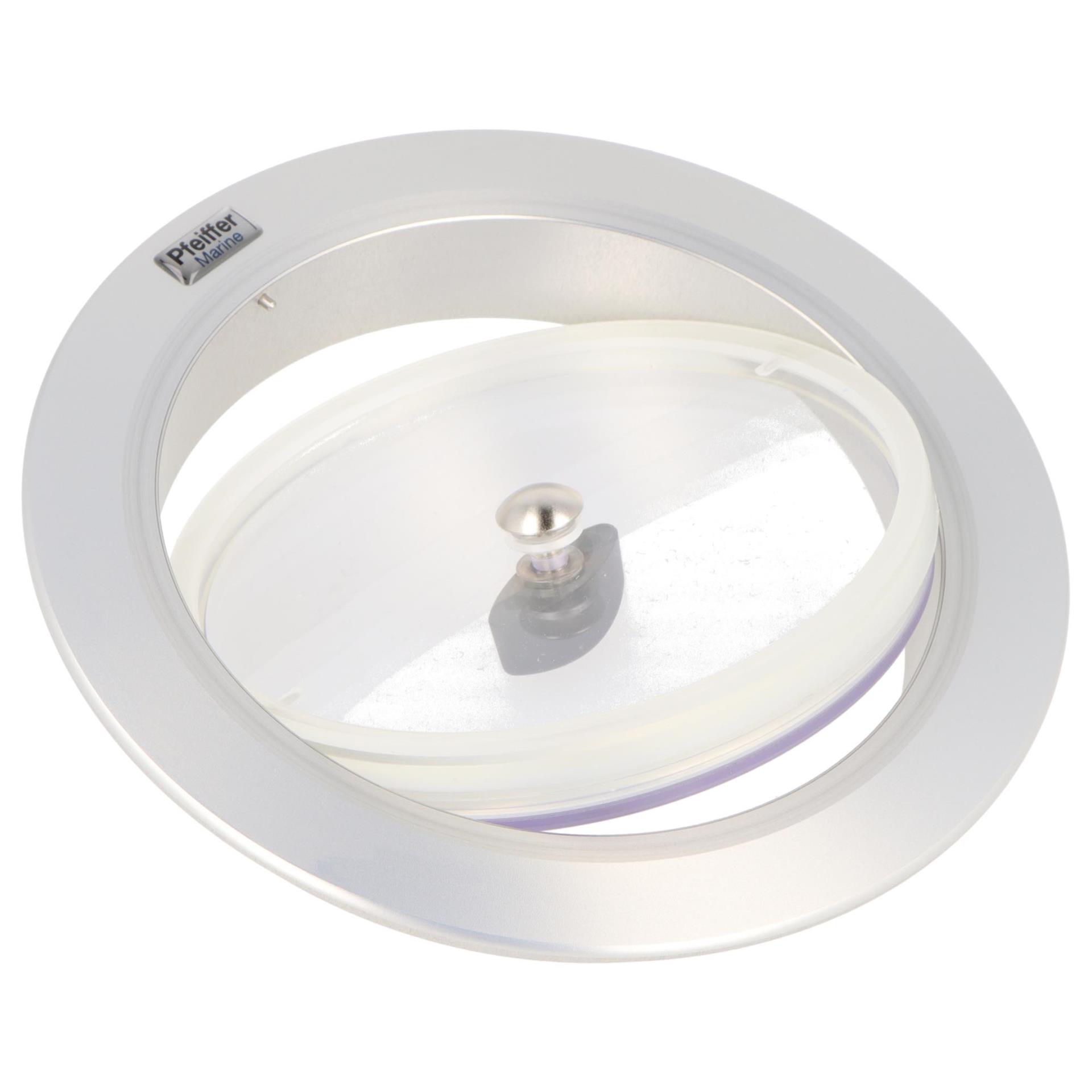 Pfeiffer Dreh Bullauge Pfeiffer Alu silber 175 mmØ (162 mmØ)