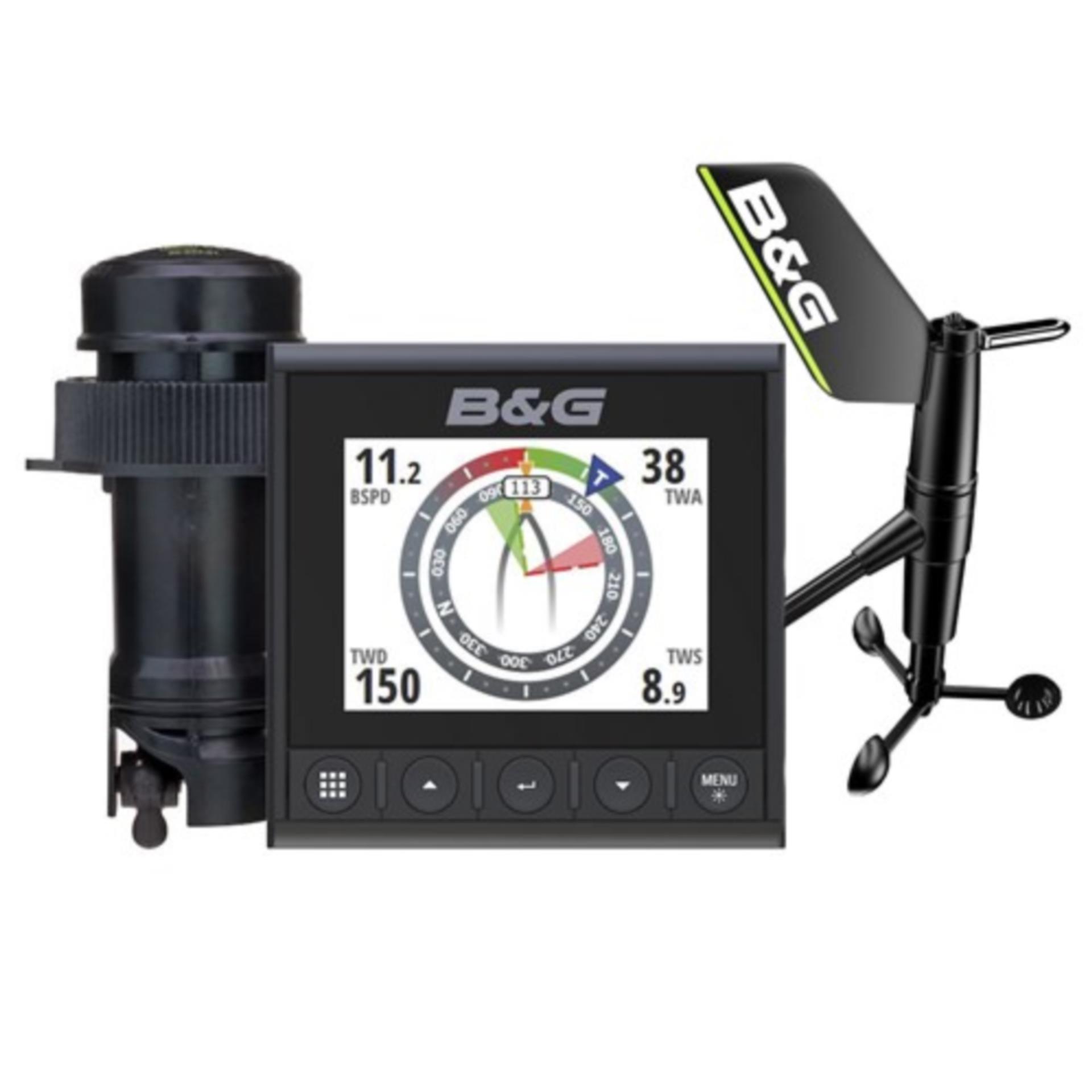 B&G Triton2 Log-Lot–Funk-Wind Set und DST 810 BT Geber