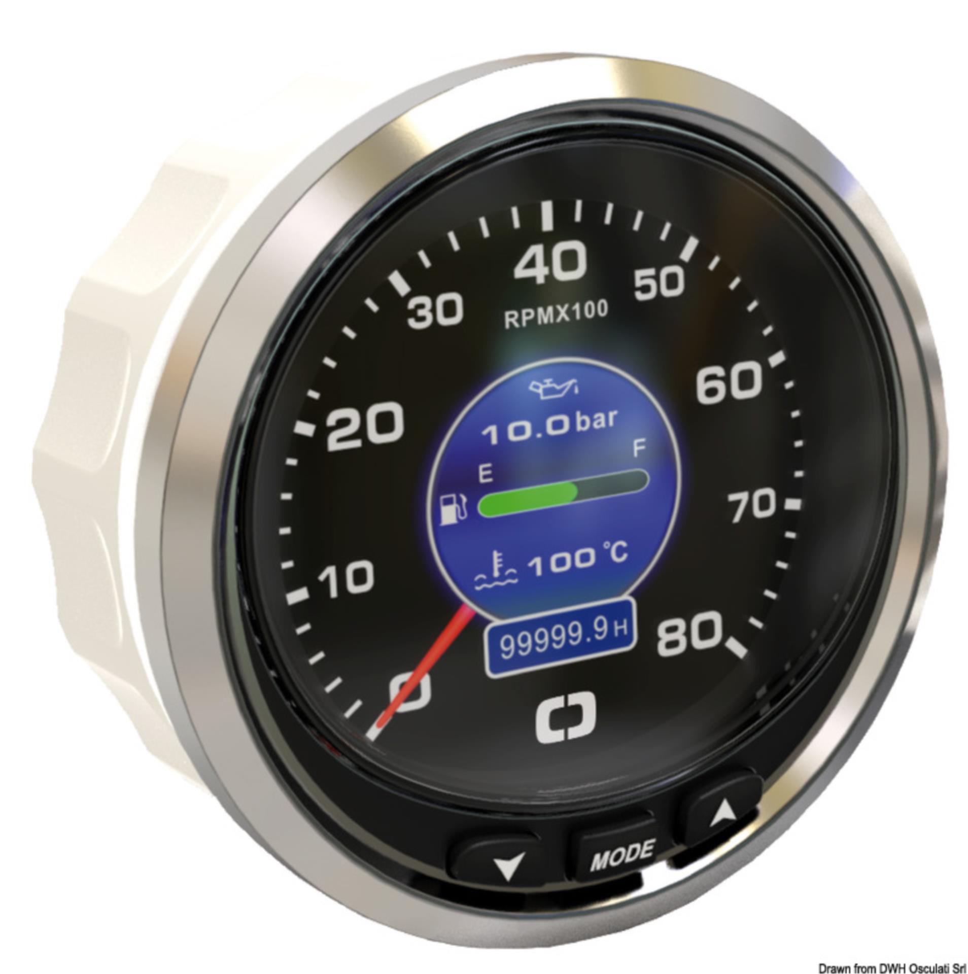 Osculati LCD-Multifunktionsinstrument NMEA2000