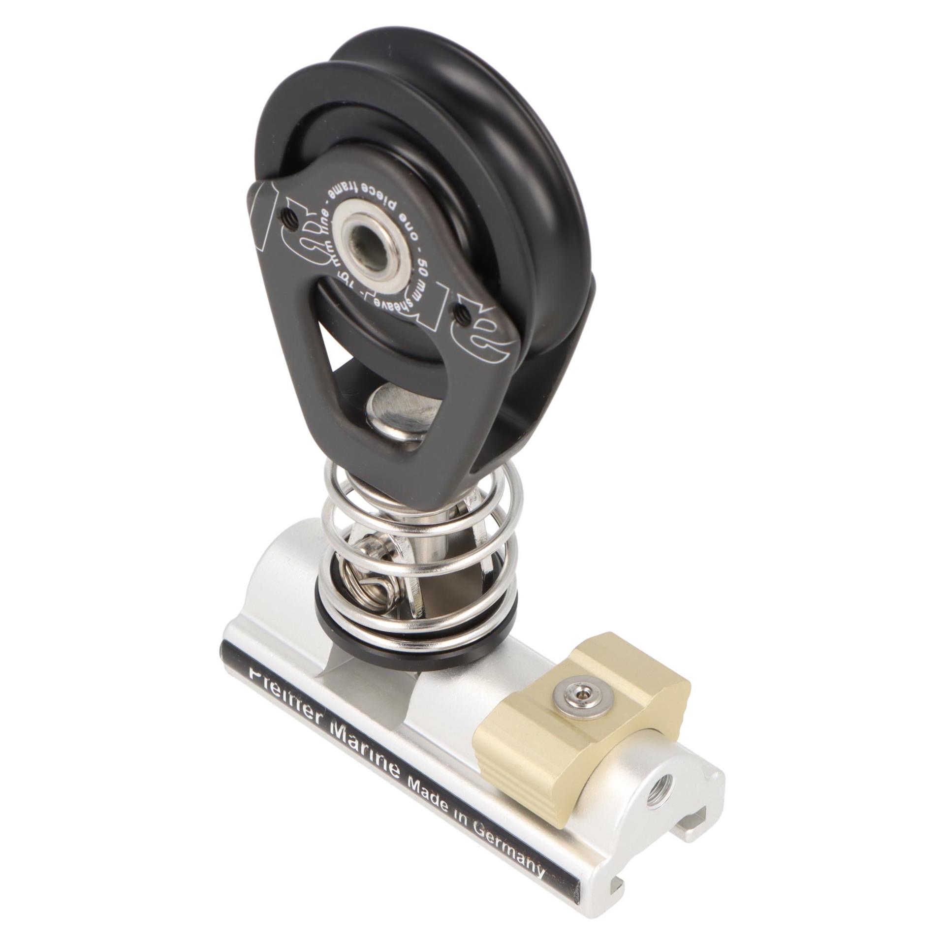 Pfeiffer Marine Genuaschlitten 20 x 3 mm mit 38/45 Rolle