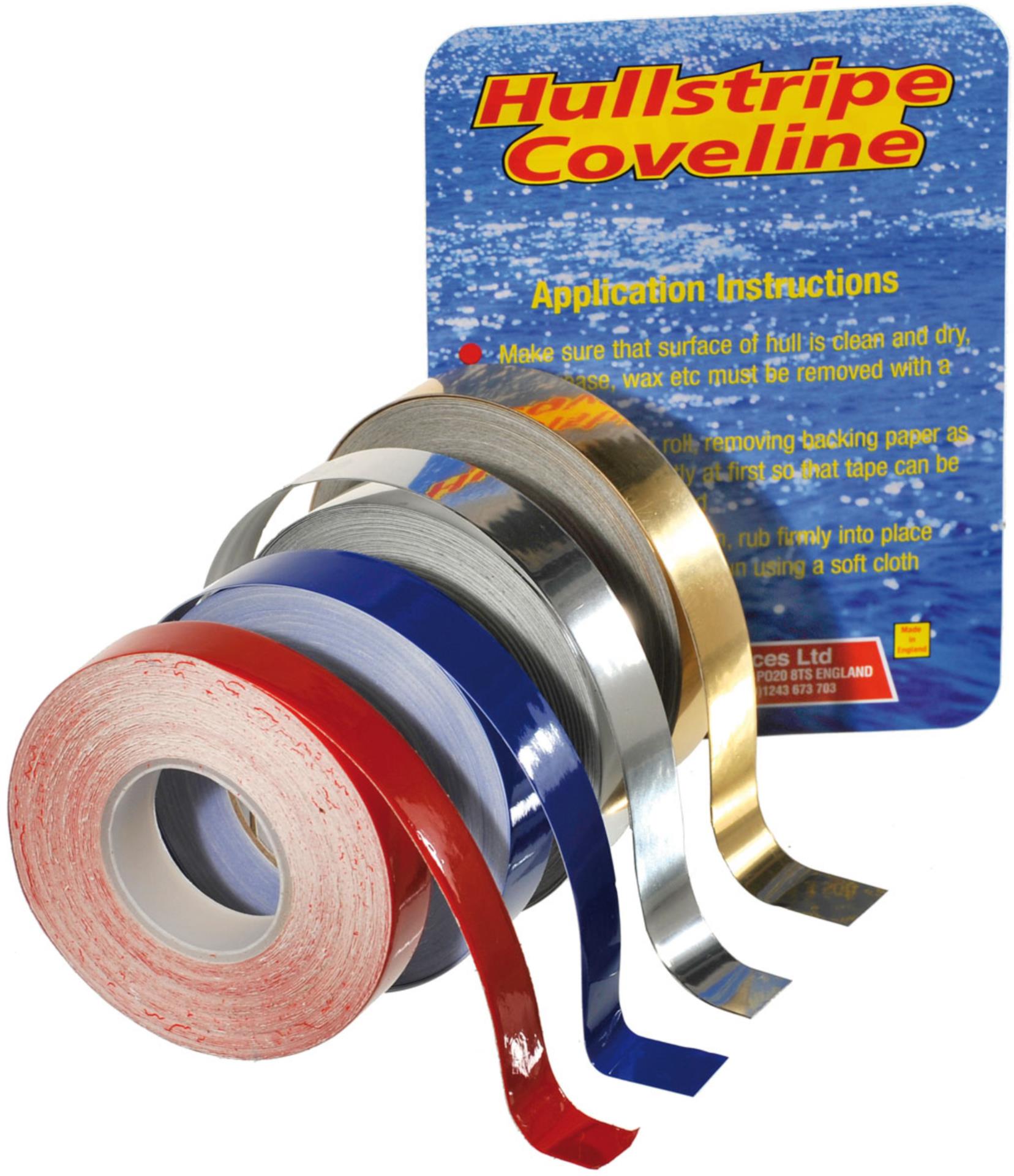 Yachticon Zierstreifen rot, 15 Meter x 15 mm