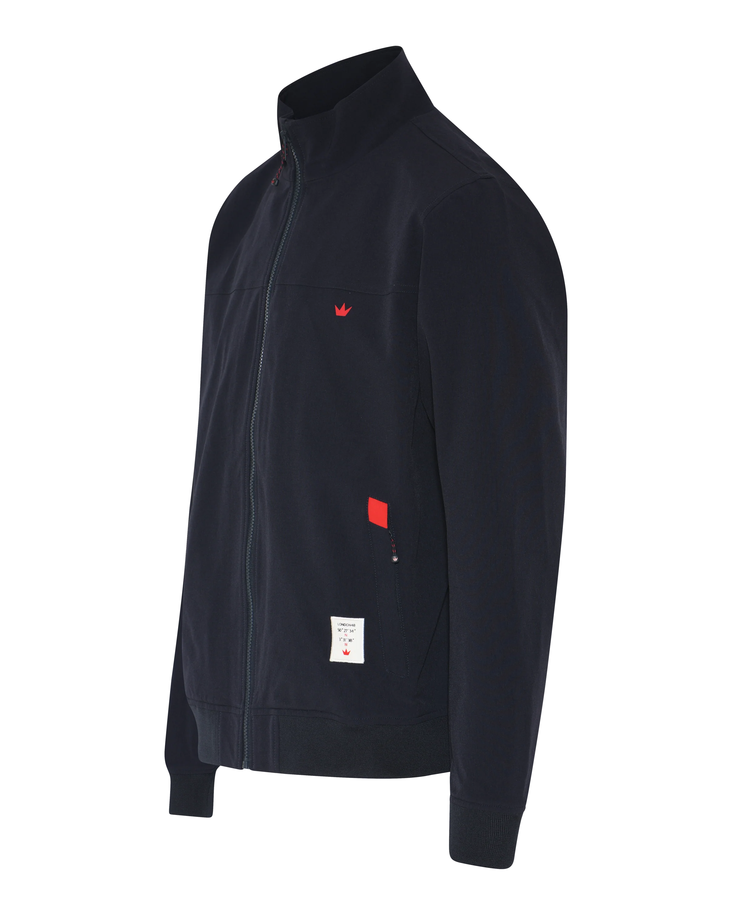 Elvstrom Elvstrøm Hafenjacke London 48 navy Größe M