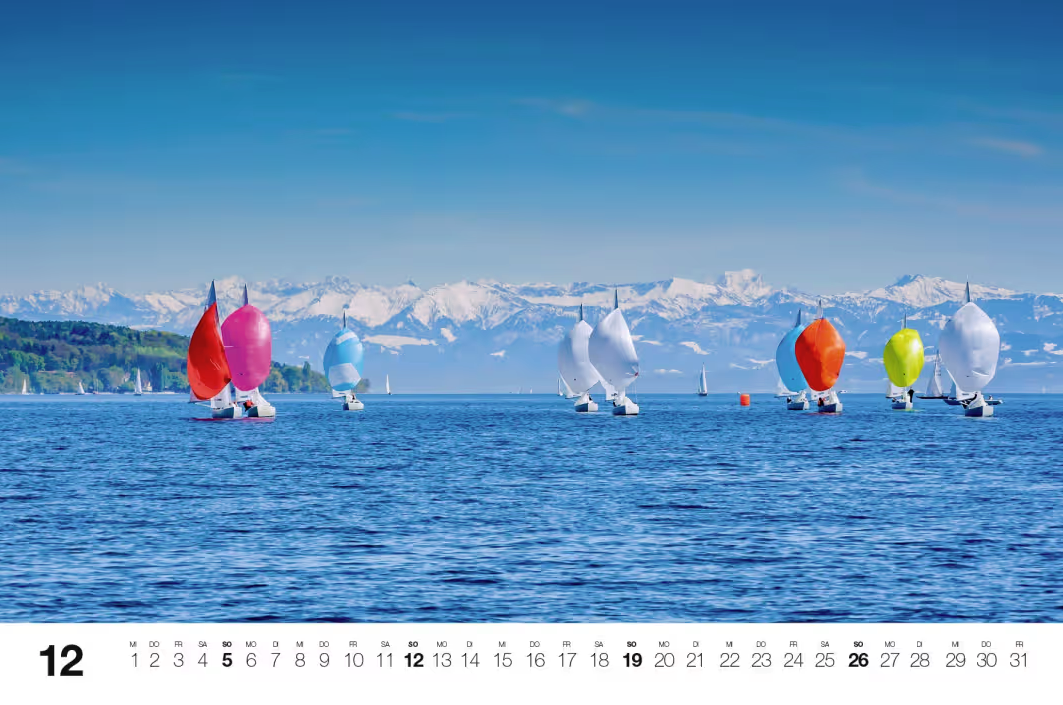 Delius Klasing Schönheit des Segelns 2027 Kalender