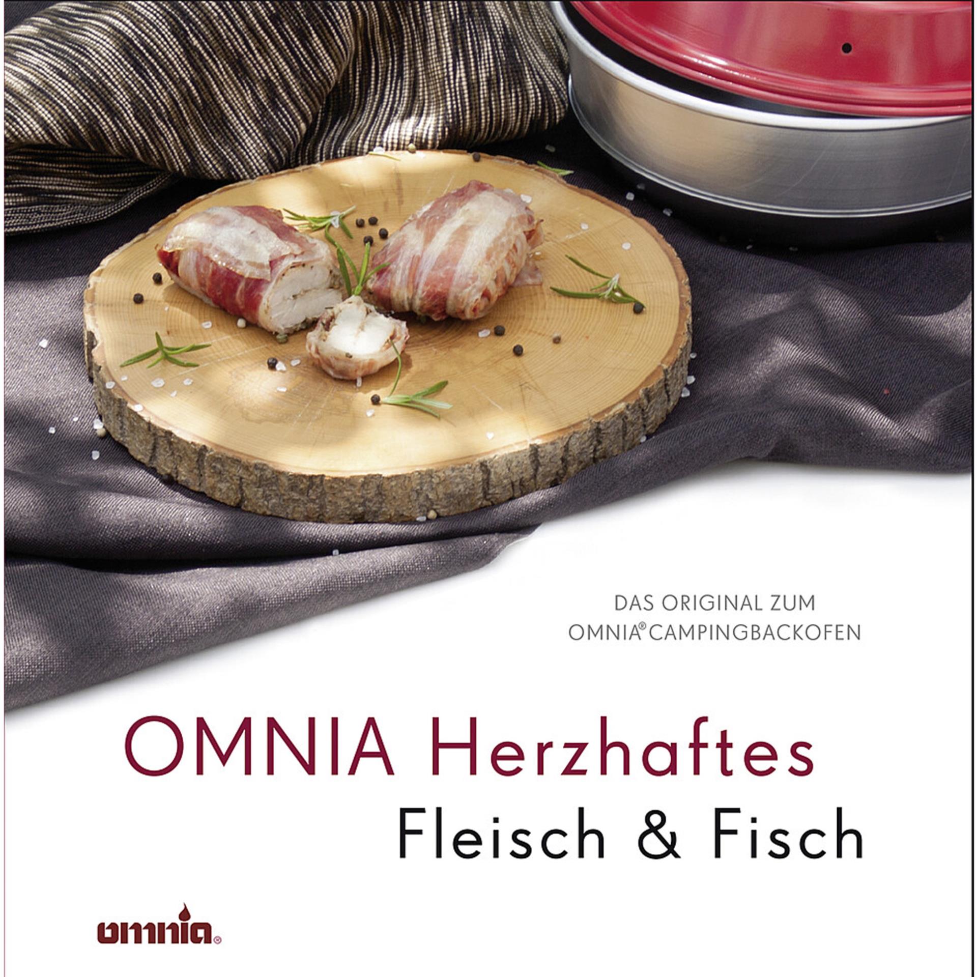 Omnia Kochbuch - Herzhaftes Fleisch & Fisch, 64 Seiten