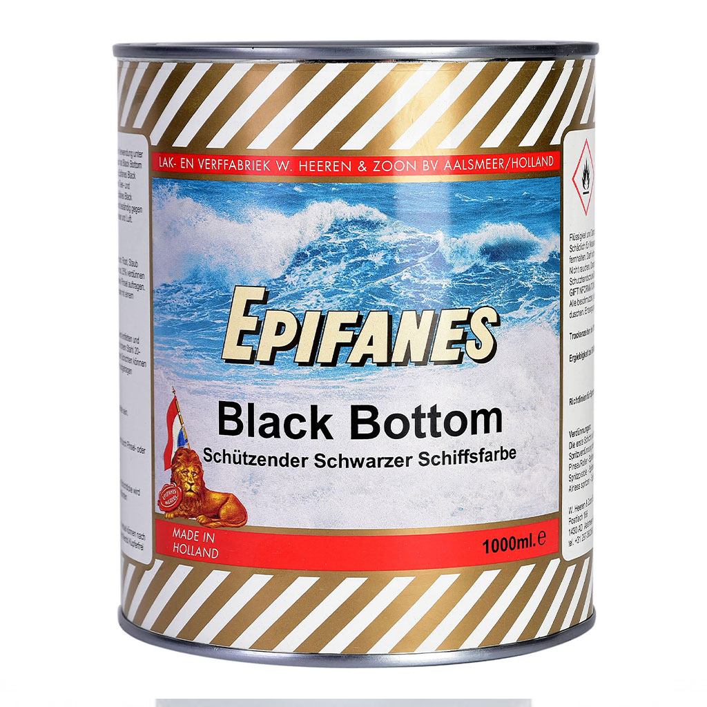 Epifanes Bootslack Black Bottom, 4 Liter