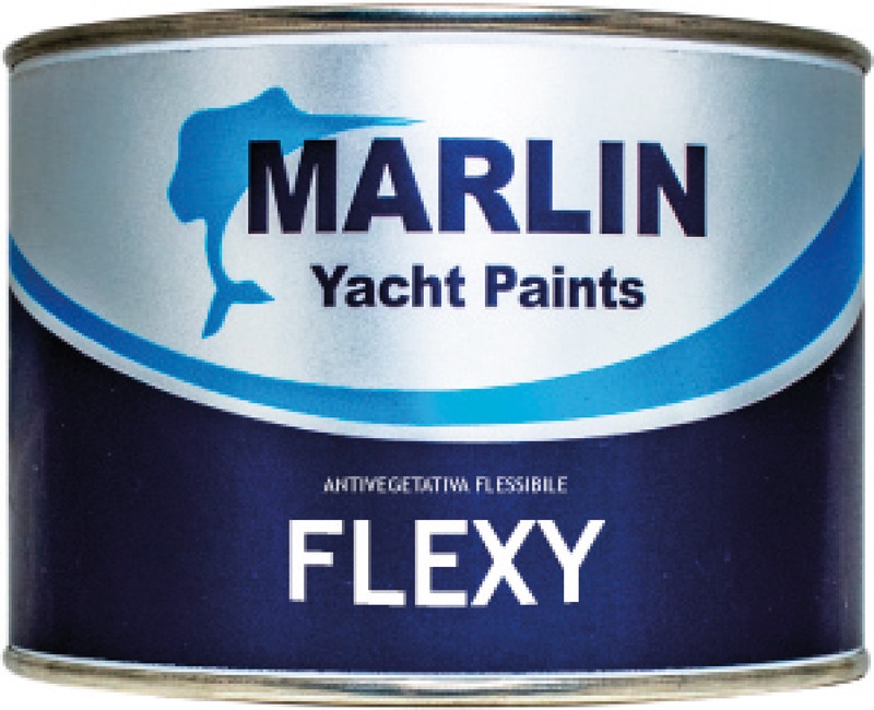Marlin Yacht Paints Flexy Elastisches Antifouling für Schlauchboot rot, 500 ml 