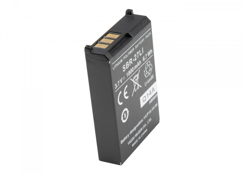 Standard HorizonBattery Pack Lithium Ion SBR-27 LI, 3,7 V 1560 mAh