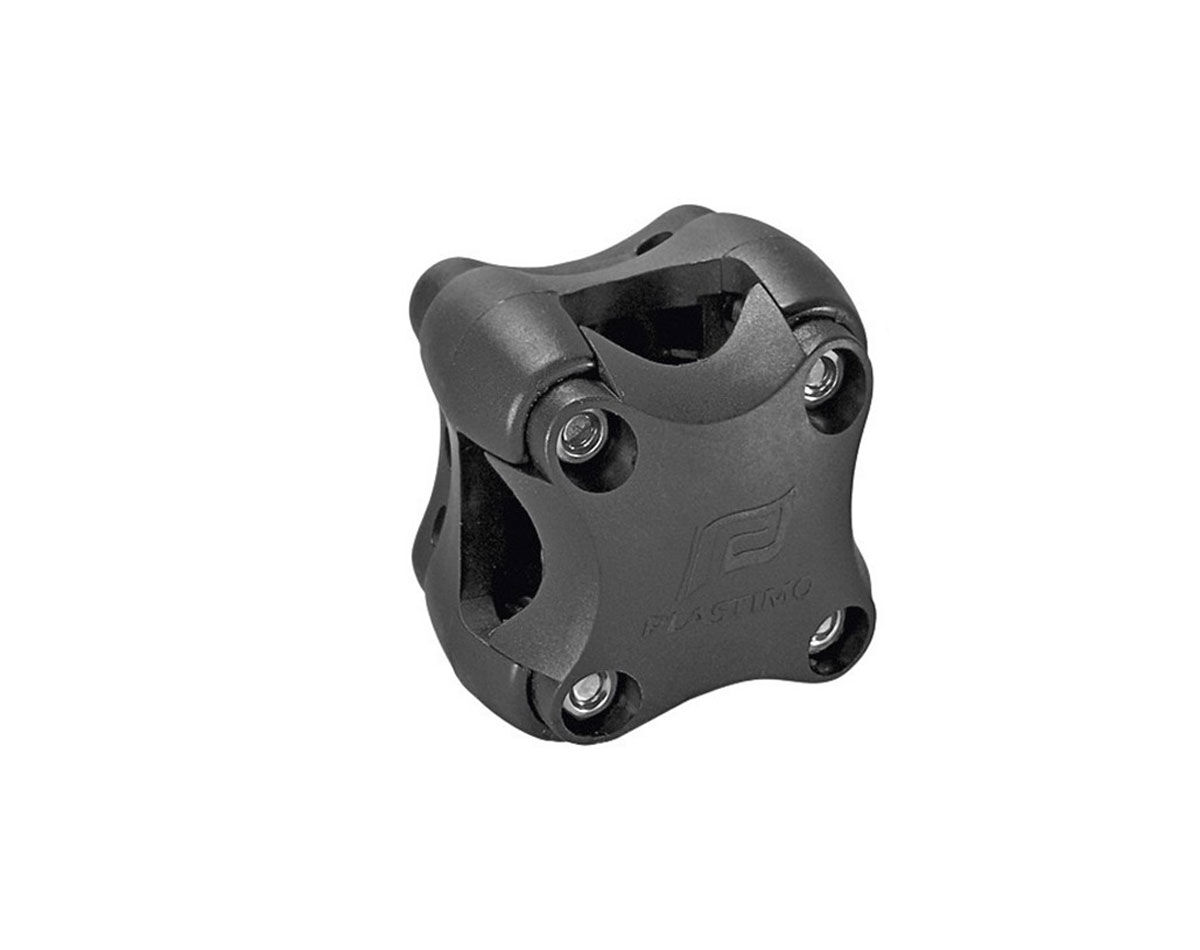 Plastimo Relingshalterung für Offshore 75 / 95 (18,5 - 22,5 mmØ), schwarz