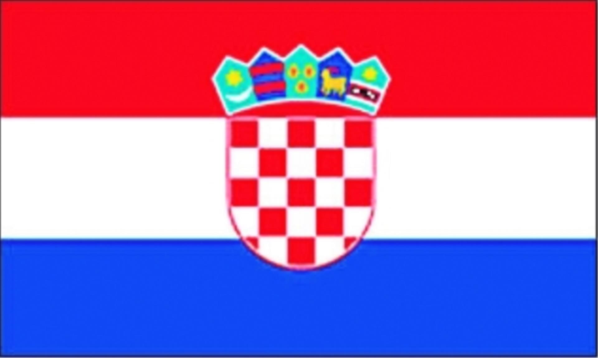 Talamex Flagge Kroatien, 20 x 30 cm