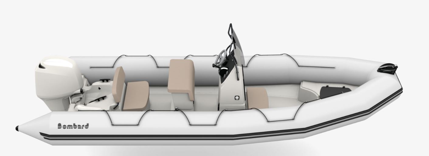 Bombard Sunrider 650 NEO hellgrau / Polster sand