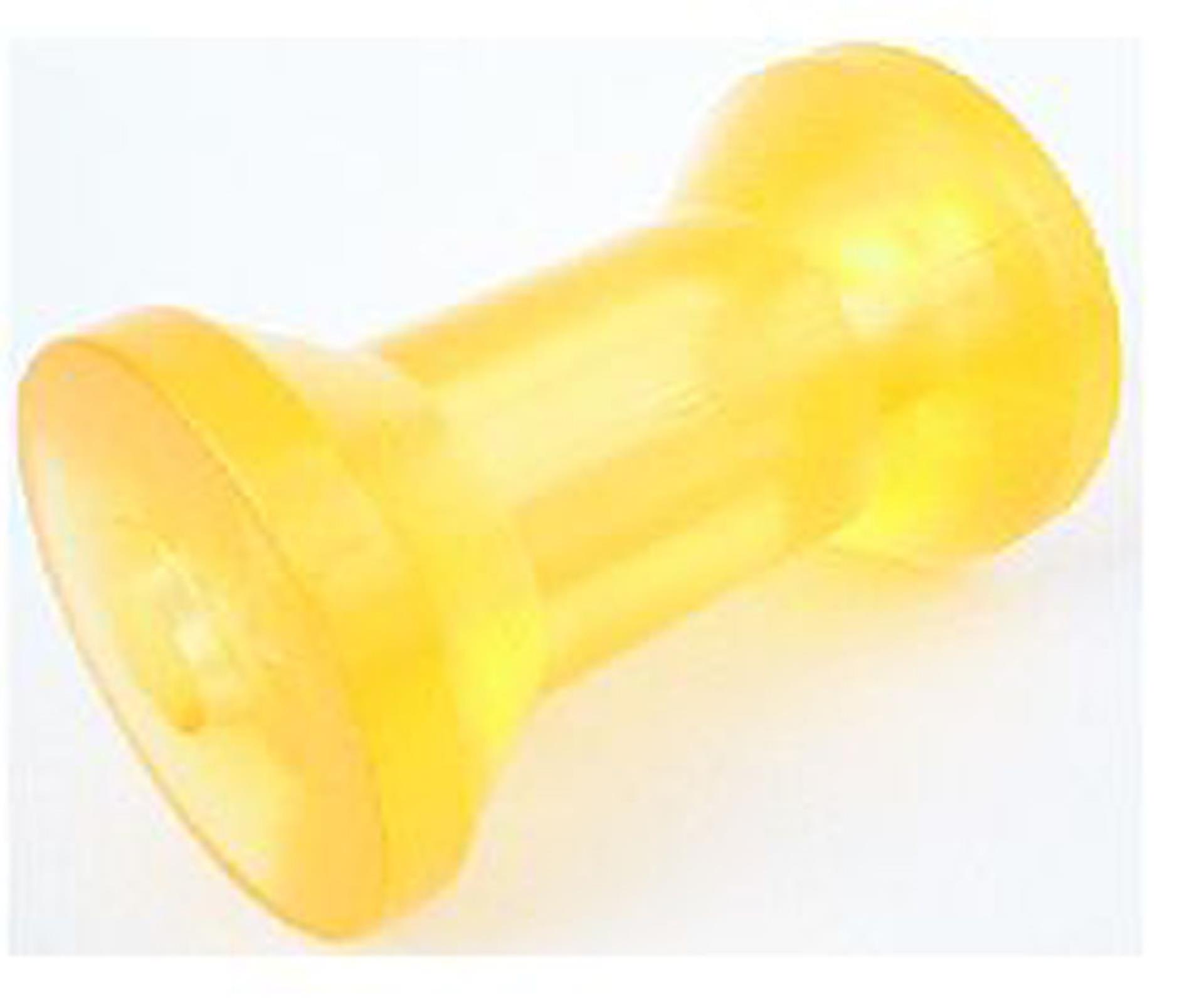 Polyurethan Kielrolle RP-5, L127 mm, Welle 16 mmØ