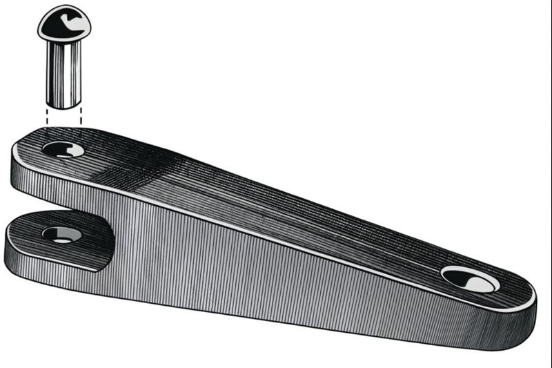 Osculati Universal Knebelgriff, Paar