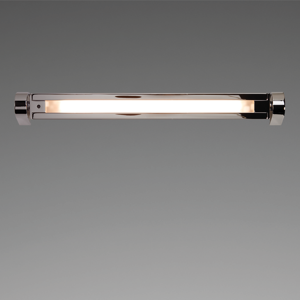 Prebit Unterbau-Leuchte UB01-3RW 300mm chrom-glanz, warmweiss/ rot