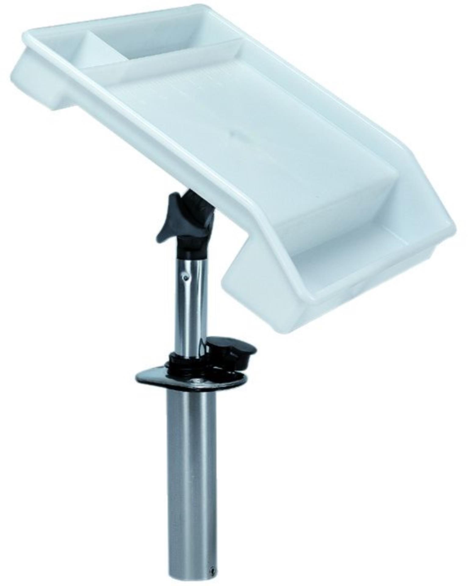 Osculati Filitierbrett / Köderbrett verstellbar für Rutenhalter