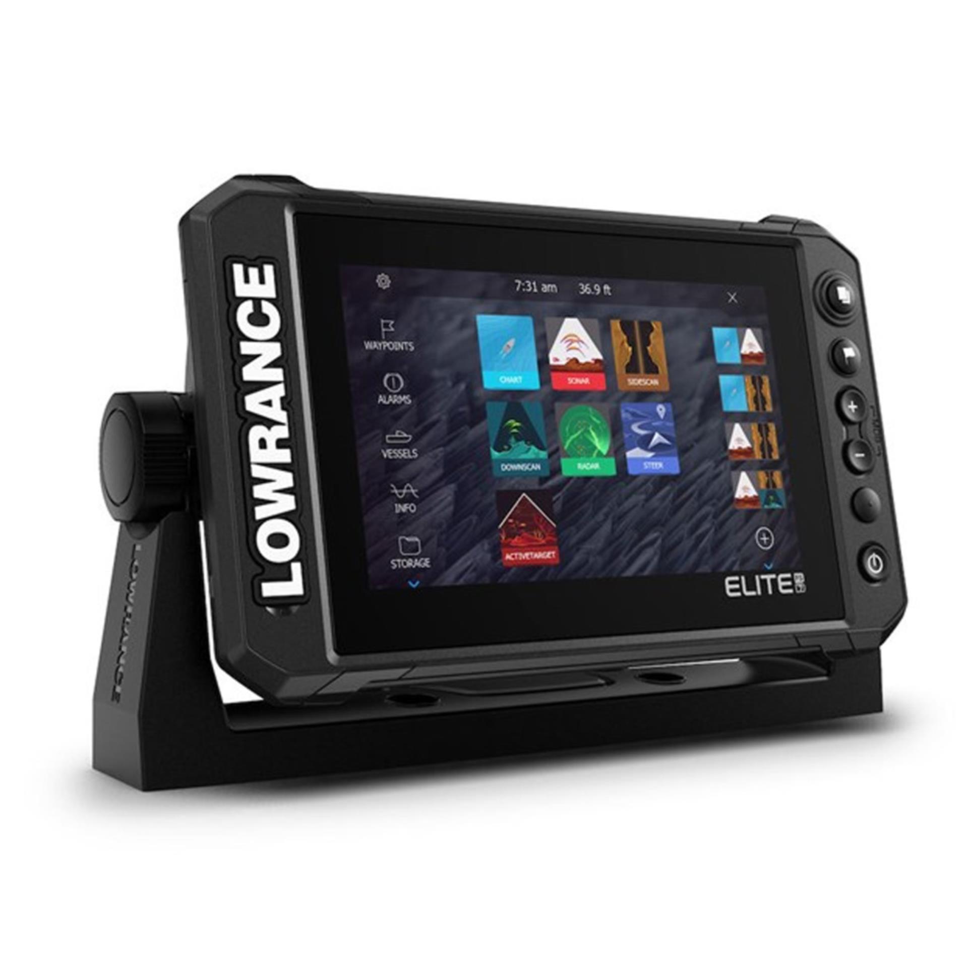 Lowrance Elite FS 7 mit HDI-Schwinger