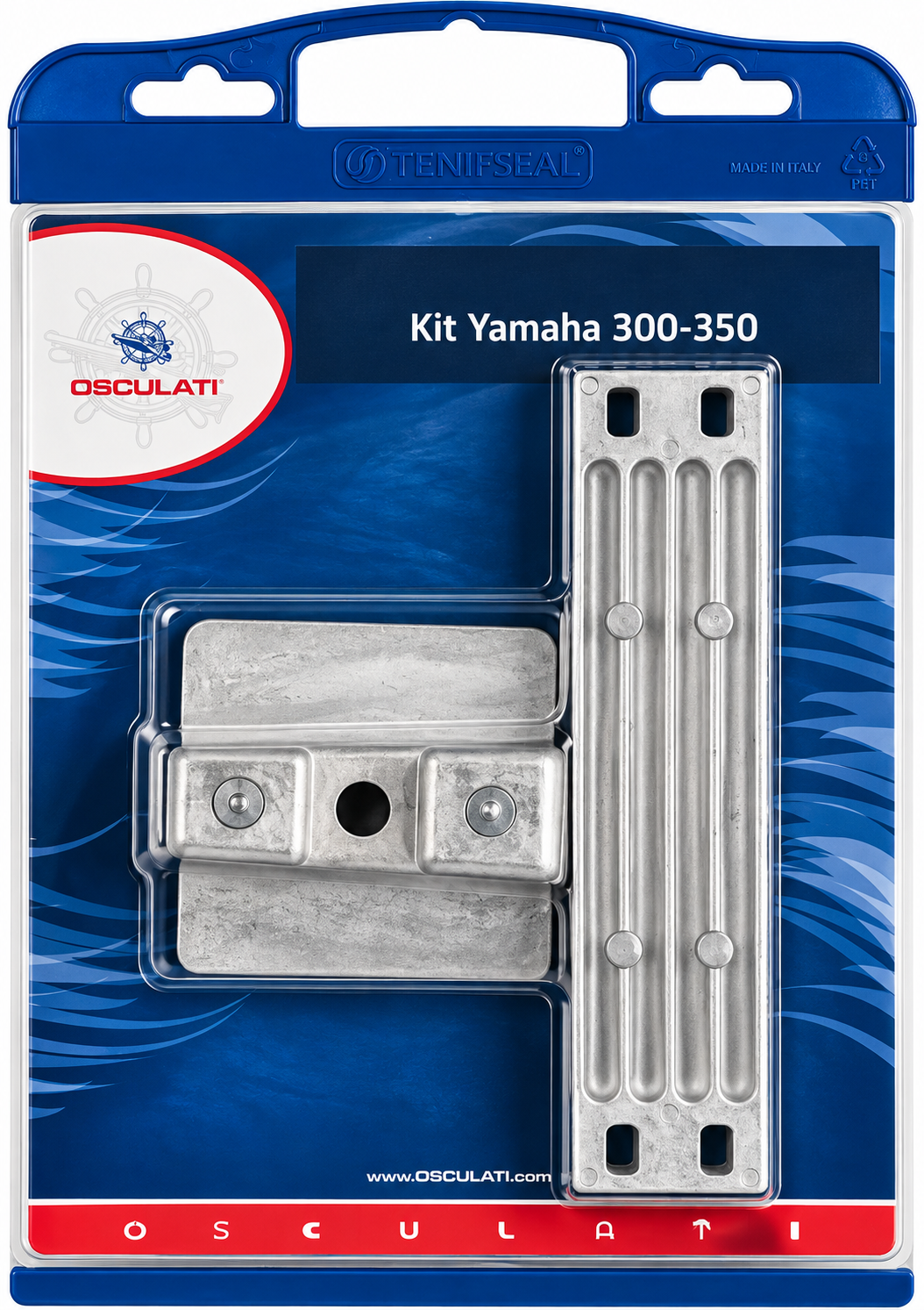 Osculati Anoden Set Aluminium 300 / 350 / 425 PS Hochleistung