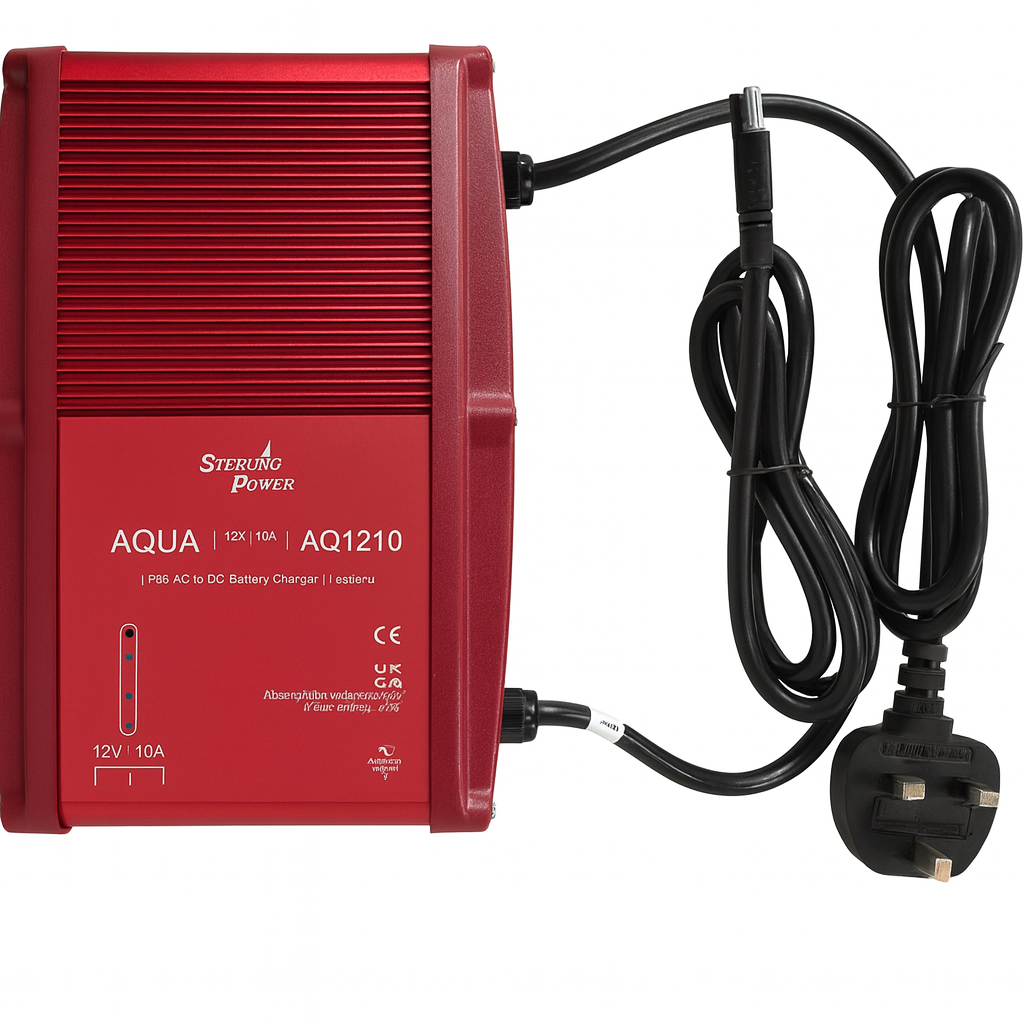 Sterling Power Sterling Ladegerät AQUA wasserdicht, 12 V / 1 x 10 A