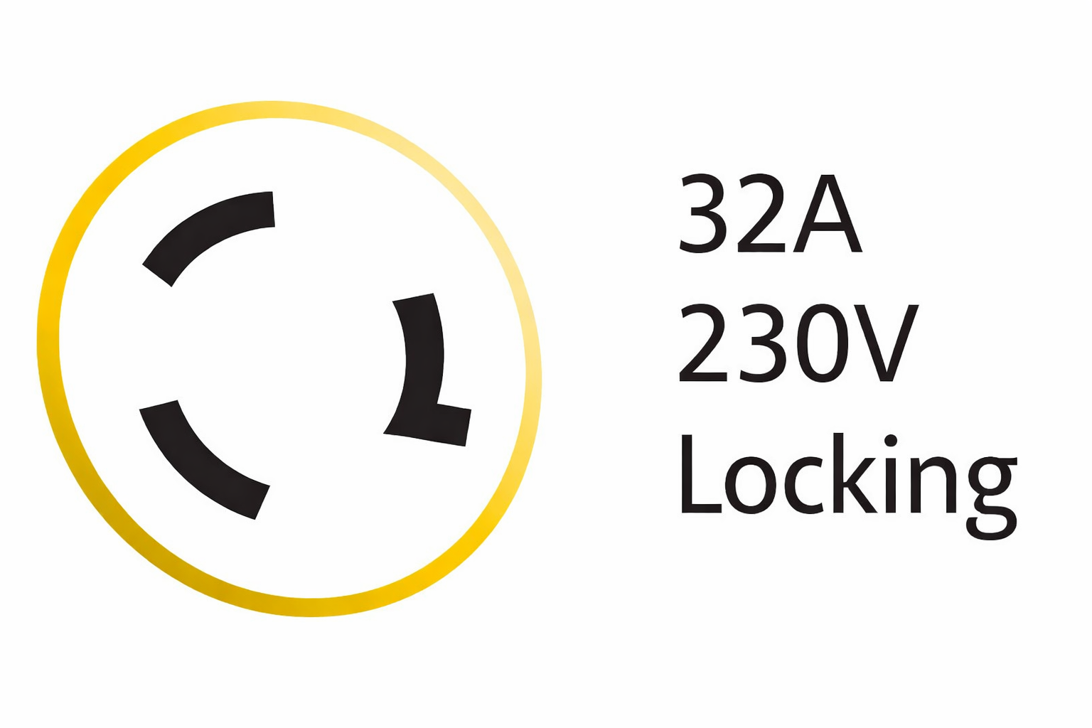 Marinco Steckdose Kunststoff (rund), 32 A
