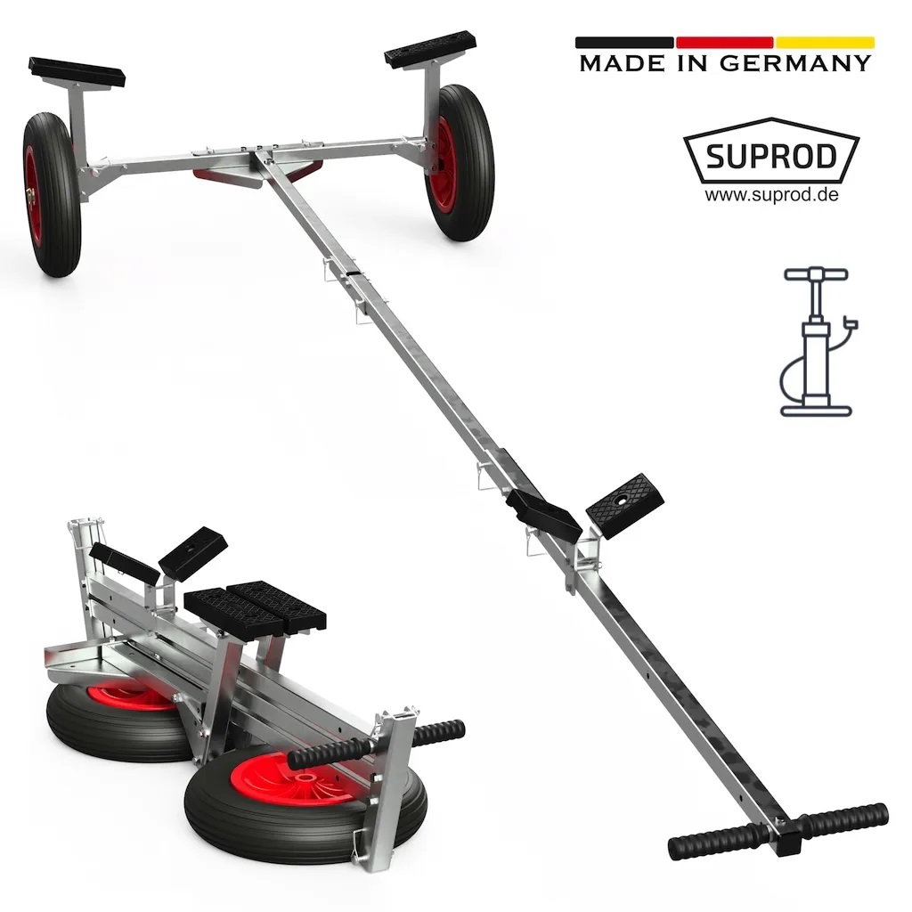 Titaps Suprod TR350 Faltbarer Slipwagen bis 140 kg