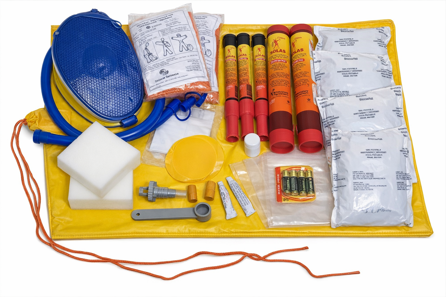 Sea Safe Sea-Safe Rettungsinsel ProLight Selfrighting, 6 Personen (Tasche)