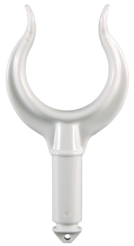 Osculati Rudergabel Kunststoff weiß, 56 mm