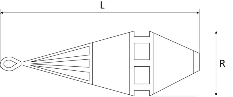 Osculati Treibanker Heavy Tug 65 x 200 cm für Boot bis 11 Meter
