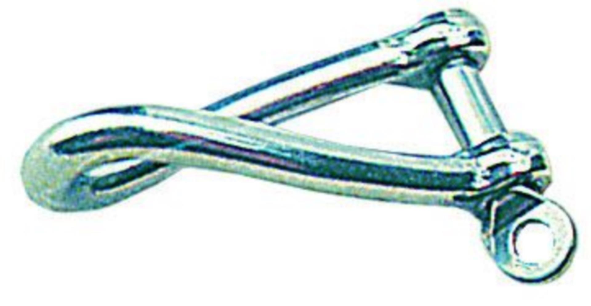 Osculati Schäkel Edelstahl gedrehter Bügel, 5 mmØ