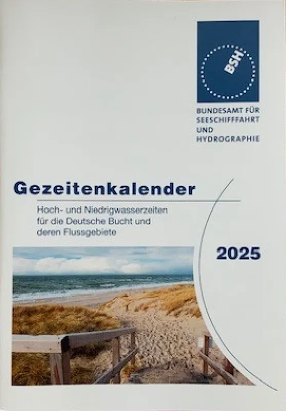 BSH Gezeitenkalender 2025